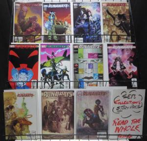 Runaways (Marvel v2 2005) #4-28 Lot of 11Diff Vaugh Alphona Yeung Strain