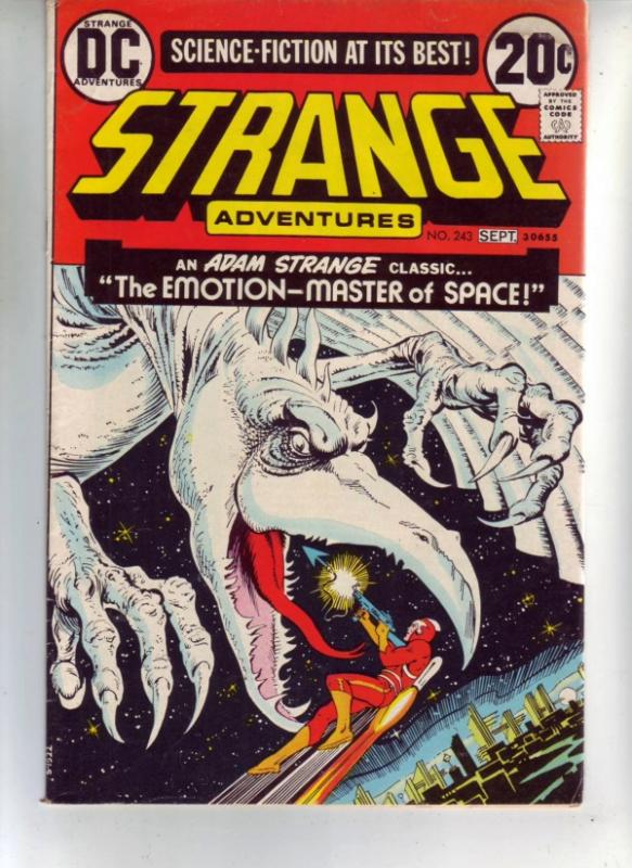 Strange Adventures #243 (Sep-73) VF/NM High-Grade Adam Strange, Alana