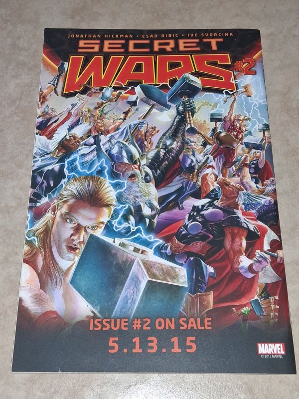 Secret Wars #1 (2015) VF+