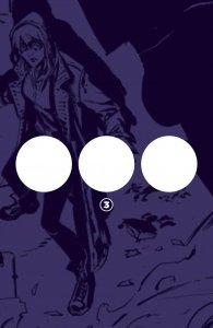 (2021) Image Comics CROSSOVER #3 1:50 B/W ELLIPSIS VARIANT COVER! Donnie Cates!