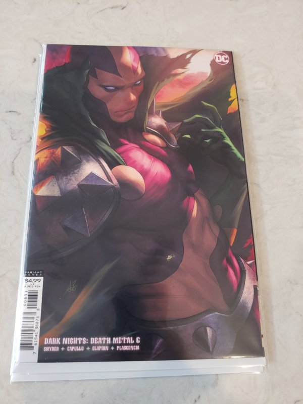 Dark Knights Death Metal #6 NM VARIANT Cover Cover A DC Comics Artgerm