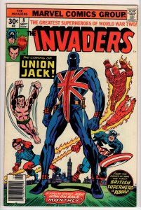 The Invaders #8 Regular Edition (1976) 7.5 VF-