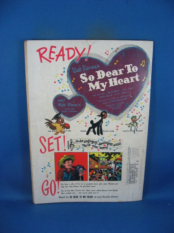 WALT DISNEY COMICS STORIES 101 VG F BARKS  DELL 1949