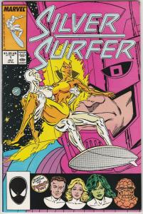 5 Silver Surfer Marvel Comic Books # 1 9 10 11 12 Galactus Fantastic Four AH9