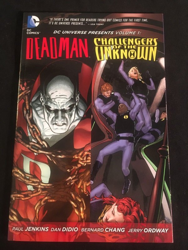 DC UNIVERSE PRESENTS Vol 1: DEADMAN & CHALLENGERS OF THE UNKNOWN Trade Paperback