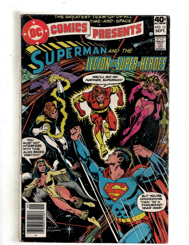 DC Comics Presents #13 (1979)  DC Comics Superman Flash OF6
