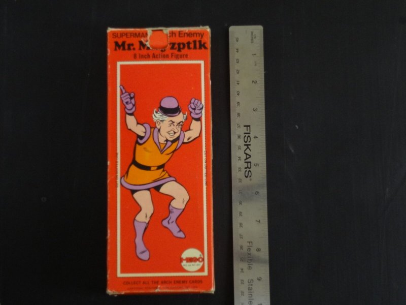 MEGO MR. MXYZPTLK-ORIGINAL BOX-1973-DC COMICS-SUPERMANS ARCH ENEMY--VG/FN