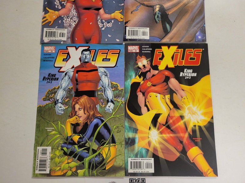 4 Exiles Marvel Comic Books #37 38 39 40 4 TJ16