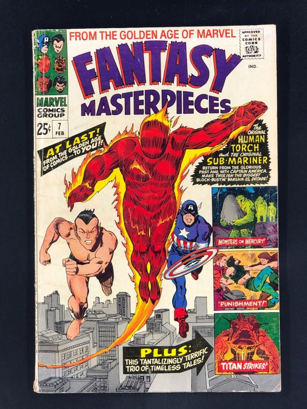 Fantasy Masterpieces #7 (1967) GD Golden Age Reprints