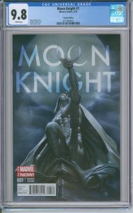 Moon Knight #1 CGC 9.8 2014 Marvel Adi Granov Variant Cover
