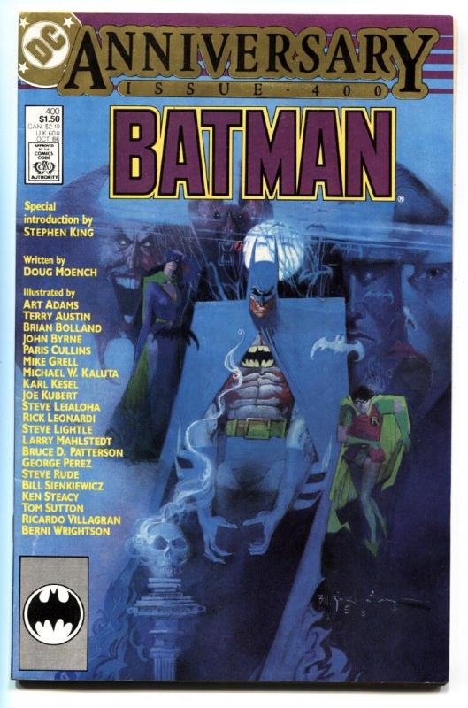 BATMAN #400-ANNIVERSARY ISSUE 1986-Stephen King