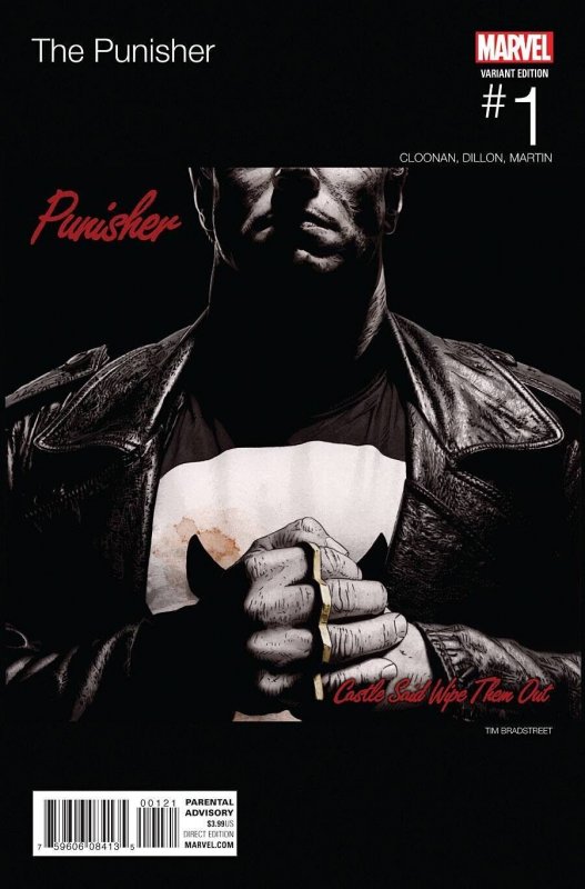 (2016) PUNISHER #1 LL COOL JAY “Mama Said Knock You Out” HIP HOP VARIANT COVER