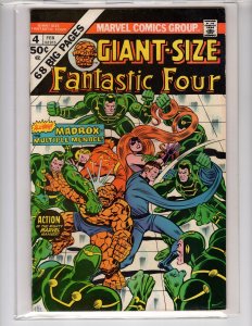 Giant-Size Fantastic Four #4 (1975) 1st app Multiple Man! / MC#102