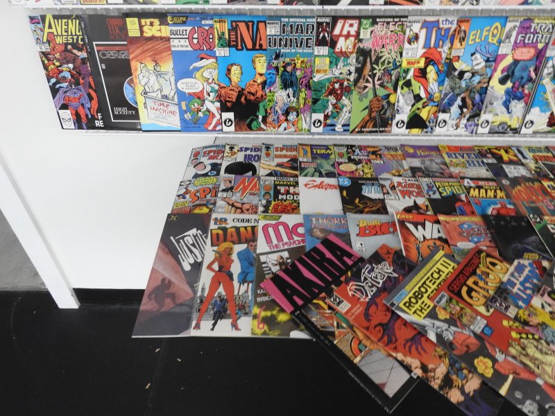 Huge Lot 170+ Comics W/ Cap, FF, Superman, Turtles, Star, Thor+ Avg Fine/VF Cond