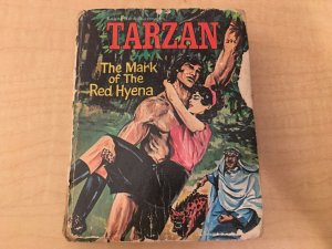 4 Books Tarzan Mark of the Red Hyena Its About Time Superman Mickey Mouse JKT2