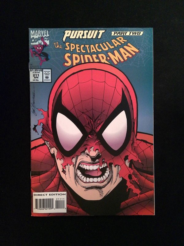 Spectacular Spider-Man #211  Marvel Comics 1994 VF+ 