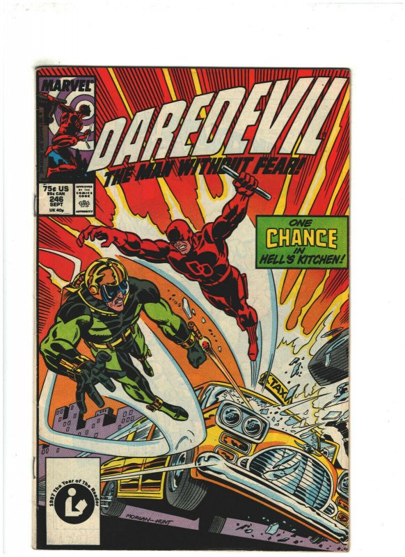 Daredevil #246 FN- 5.5 Marvel Comics 1987 vs. Chance