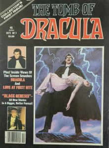 Tomb of Dracula Vtg 1979 Horror Monster Magazine #1 Black Genesis Stan Lee NoML