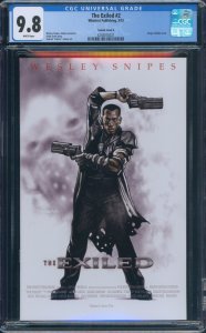 The Exiled #2 CGC 9.8 Wesley Snipes Blade 2 Movie Poster Homage Whatnot 2023