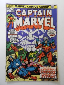 Captain Marvel #28 (1973) VG- Condition