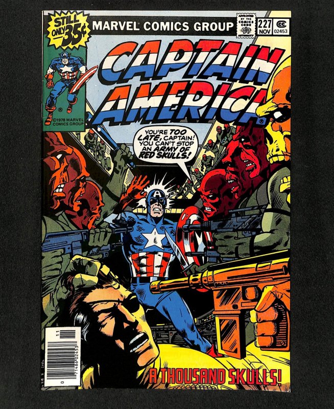 Captain America #227