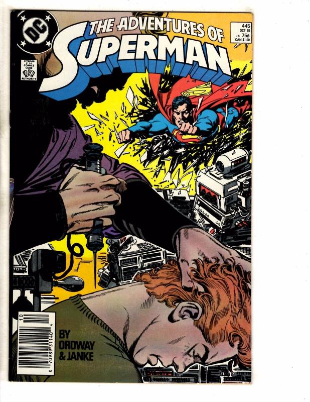 8 Superman DC Comic Books # 441 442 443 444 445 446 447 448 Batman Flash PP11