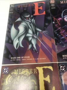 Mister E (1991) Complete Set Issues # 1-4 (VF/NM) DC Comics • K.W. Jeter •Snyder