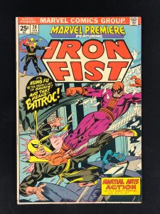 Marvel Premiere #20 (1975) VG+ Iron Fist Battles Batroc