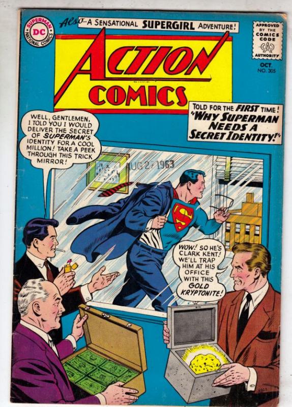 Adventure Comics #305 (Feb-63) VF+ High-Grade Legion of Super-Heroes