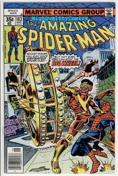 Amazing SPIDER-MAN #183, VF+, Big Wheel, Marv Wolfman, 1963, Ross Andru 