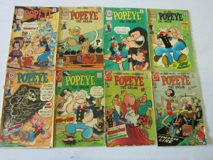 Popeye comic lot 22 different 4.0 VG