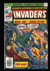 Invaders #9 FN/VF 7.0