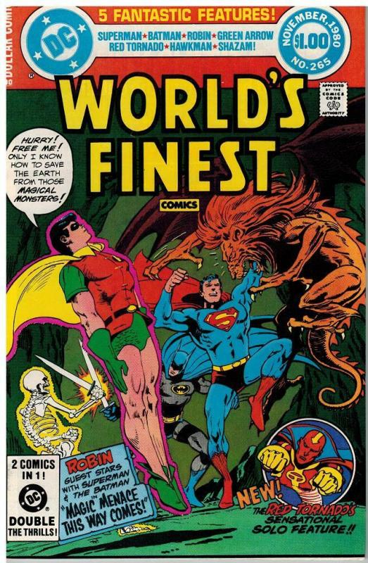 WORLDS FINEST 265 VF-NM $1 COVER GIANTS COMICS BOOK