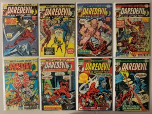 Daredevil comics lot #116-181 31 diff avg 4.5 (1974-82)