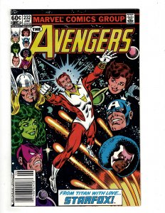The Avengers #232 (1983) YY11