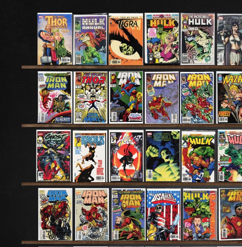Huge Lot 150+ Comics with Namor, The Sub Mariner, Iron Man, Wolverine & More!