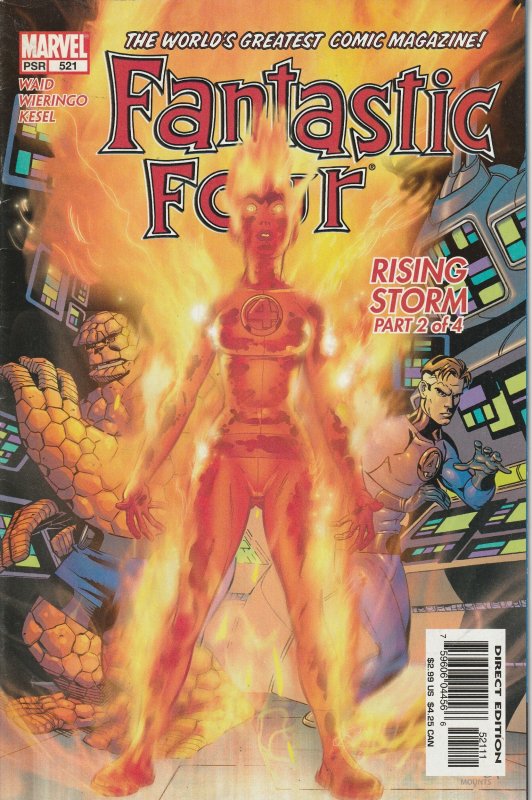 Fantastic Four #521 Direct Edition (2005)