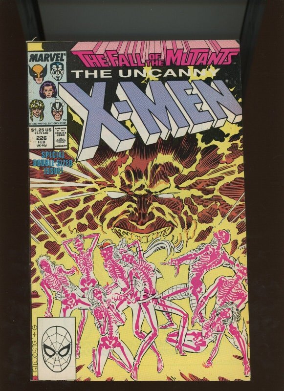 Uncanny X Men #225/226/227 - Three Piece Lot! (6.0/6.5) 1988