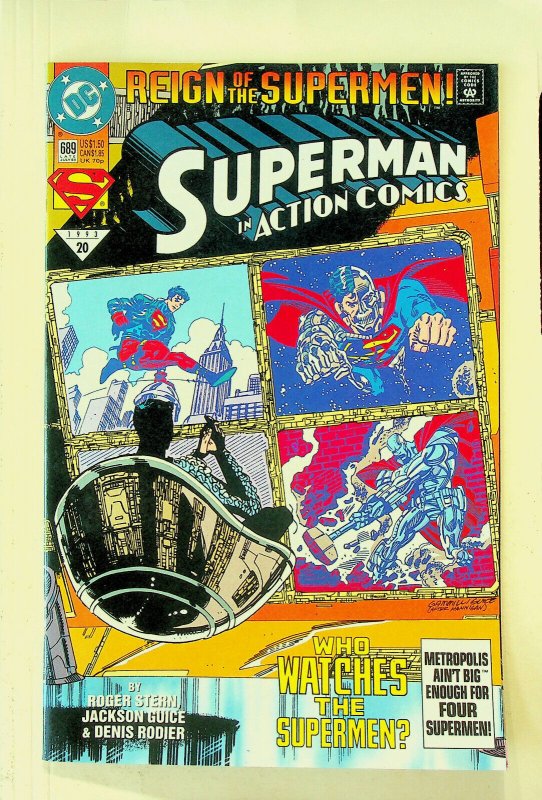 Action Comics - Superman #689 (Jul 1993, DC) - Near Mint 