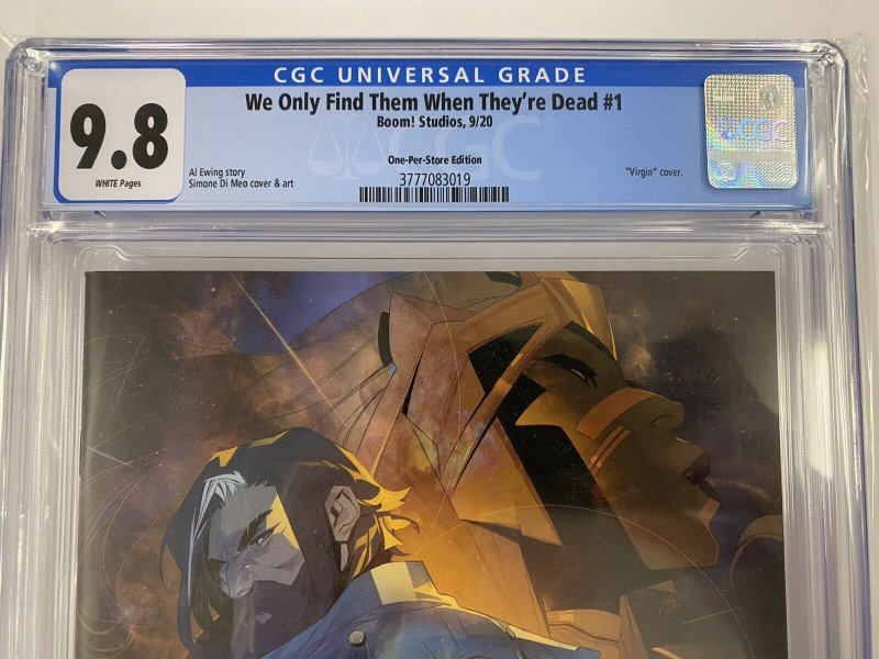 We Only Find Them When They're Dead #1 CGC 9.8 One Per Store Variant Rare BOOM