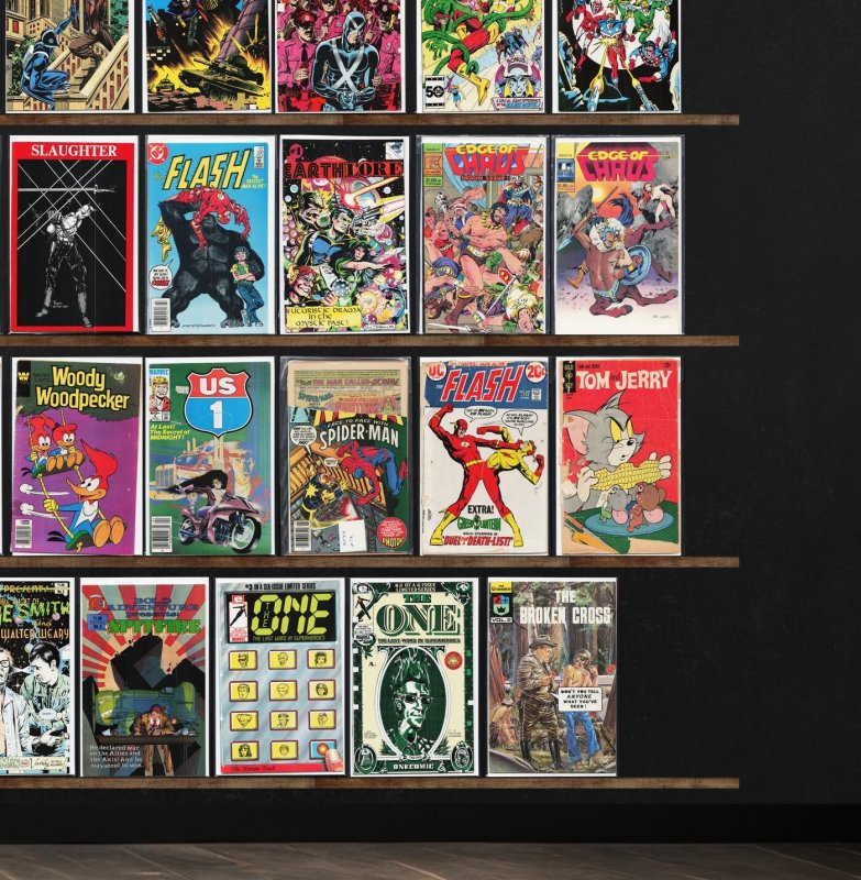 Huge Lot 130+ Comics with Marvel Tales, The Flash, Green Lantern & More!