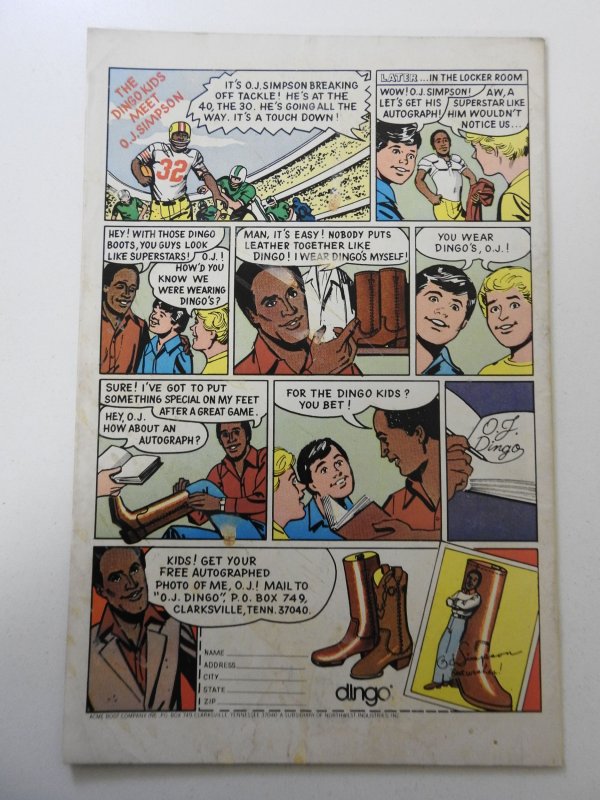 DC Comics Presents #28 (1980) VG- Cond moisture stain, rust on bottom staple