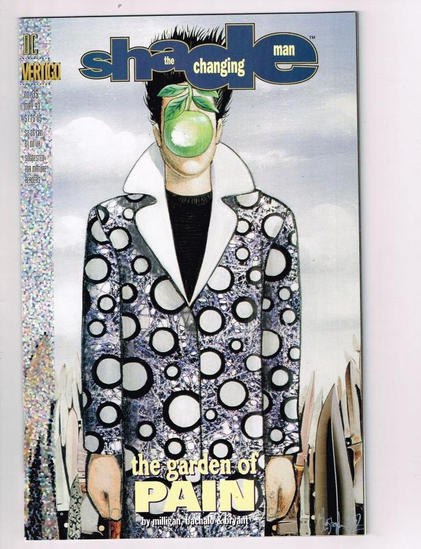 Shade the Changing Man (1990 2nd Series) #35 DC Comic Book Supernatural Hero HH2