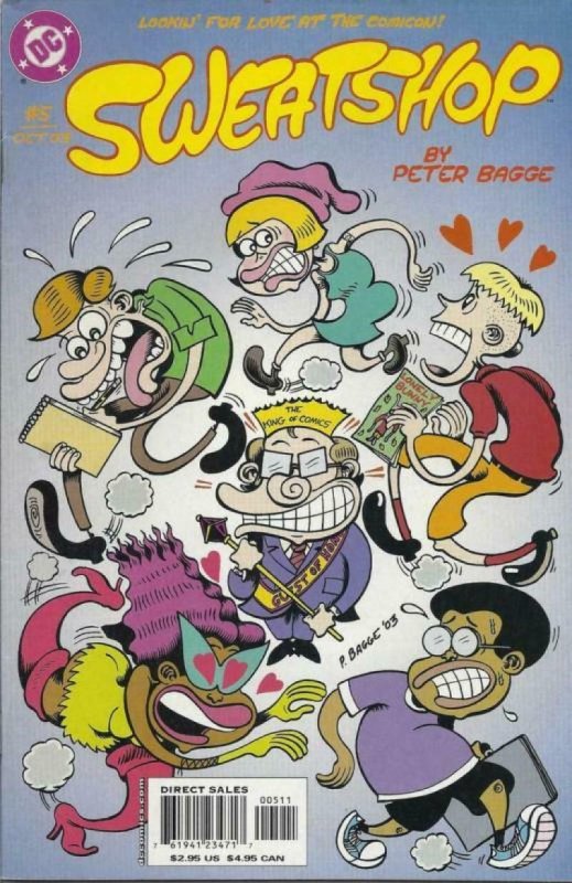 SWEATSHOP #5, VF/NM, Peter Bagge, Bill Wray, DC 2003  more DC in store  