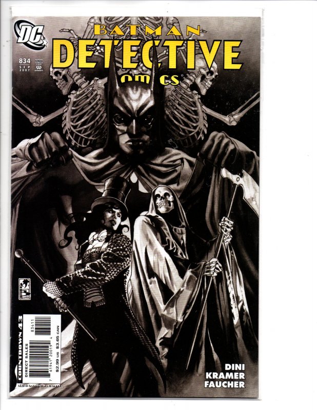 DC Comics Detective Comics #834 (2007) Simone Bianchi Cover Paul Dini Story