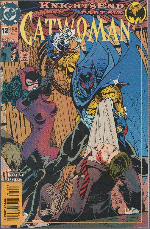CATWOMAN #12 - KNIGHTS END -  DC, BAGGED & BOARDED