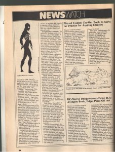 COMIC JOURNAL 85 VG+ 4.5 1st  SPIDEY BLACK UNIFORM PREDATES SECRET WARS 8!