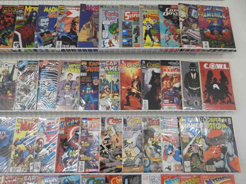 Huge Lot 110+ Comics W/ Captain America, Concrete, Marvel Milestones+ Avg VF!!