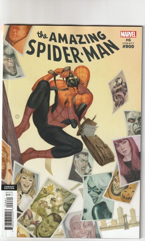 Amazing Spider-Man Vol 6 # 6 Todesco 1:25 Variant Cover NM Marvel [J4]