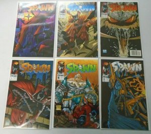 Spawn comic lot 17 different from:#2-18 avg 8.5 VF+ (1992-94)